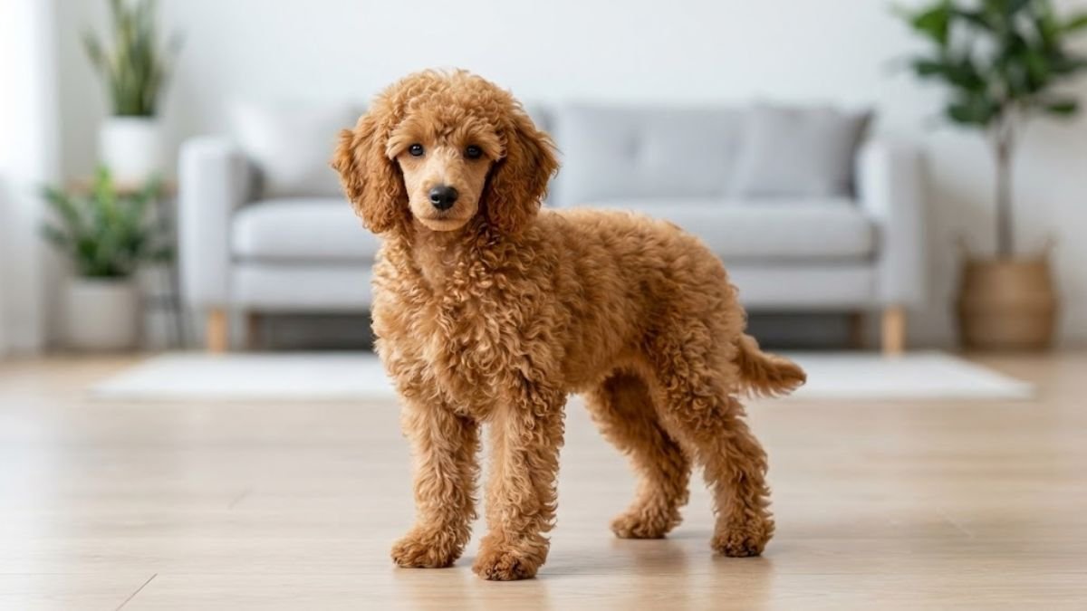 Miniature Poodle puppy