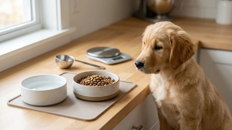 Puppy feeding routine guide image coming soon